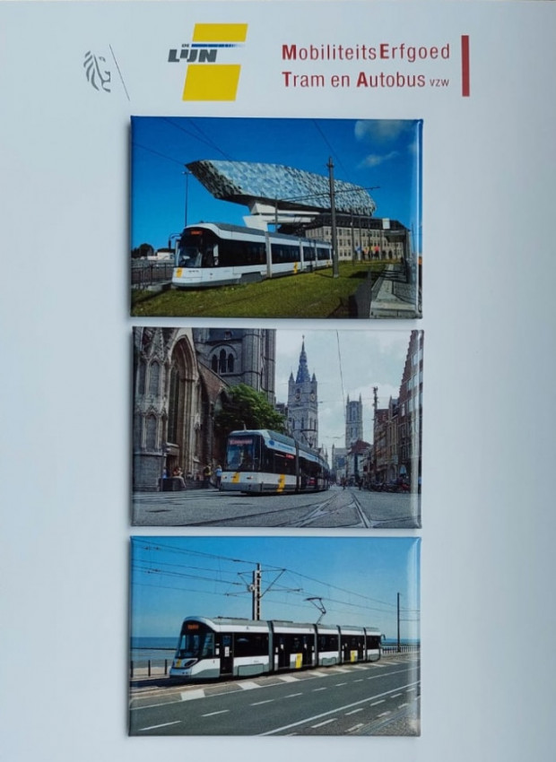 Magneet 150 jaar tram Magneet 150 jaar tram